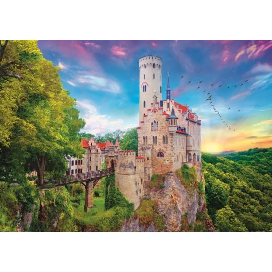 Puzzle Château de Trefl Lichtenstein 1000 pièces