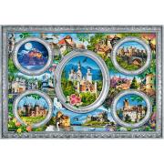 Puzzle Trefl Châteaux du Monde 1000 Pièces