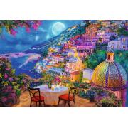 Puzzle Trefl Soirée En Amoureux À Positano 1500 pièces