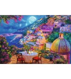Puzzle Trefl Soirée En Amoureux À Positano 1500 pièces