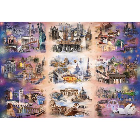Puzzle Trefl Villes Au-Delà Des Nuages 13500 Pzs