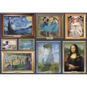 Puzzle Trefl Collection de Chefs-d’œuvre d’Art 1000 pièces