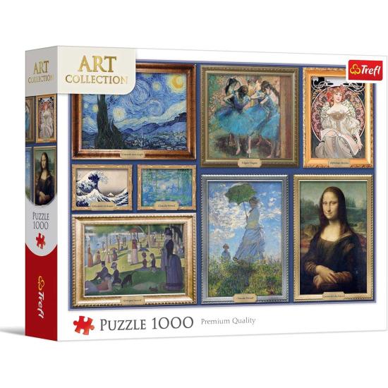 Puzzle Trefl Collection de Chefs-d’œuvre d’Art 1000 pièces