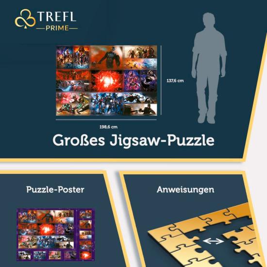 Trefl Puzzle Marvel Infinity Saga Collection 13500 Pzs