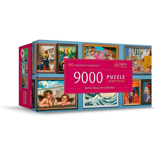 Trefl Puzzle Not So Classic Art Collection 9000 pièces Trefl Puzzle Not So Classic Art Collection 9000 pièces