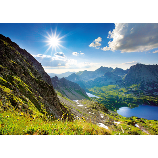 Puzzle Trefl Hill dans les Tatras 2000 pièces