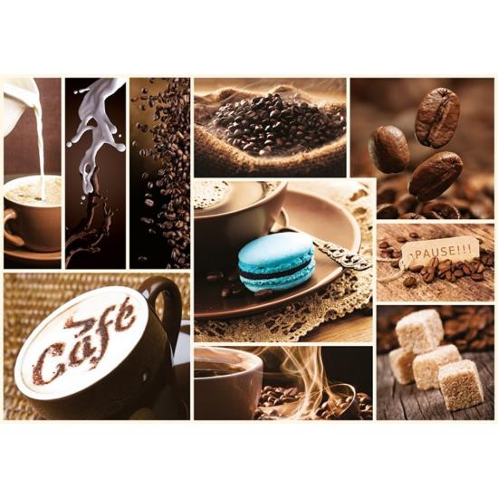 Puzzle Trefl Coffee Collage 1000 pièces Puzzle Trefl Coffee Collage 1000 pièces