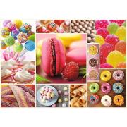Puzzle Trefl Collage de Bonbons 1000 Pièces