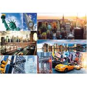 Puzzle Trefl Collage d'Images de New York 4000 Pièces