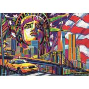 Puzzle Trefl Couleurs de New York 1000 pièces