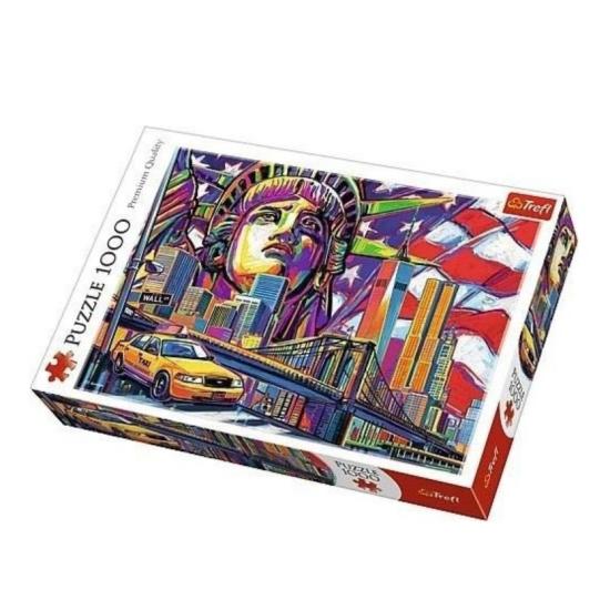 Puzzle Trefl Couleurs de New York 1000 pièces