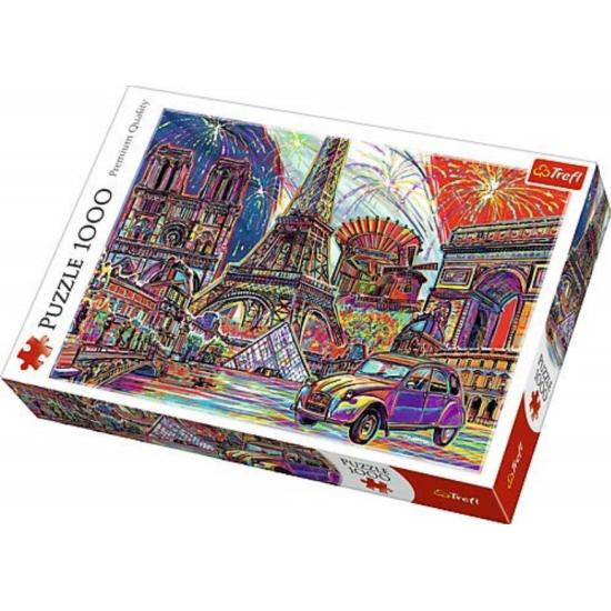 Puzzle Trefl Couleurs de Paris 1000 pièces