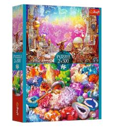 Puzzle Trefl Cosmos et Cristaux 2x500 pièces