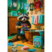 Puzzle Trefl Jour de Lessive du Raton Laveur 1000 pièce