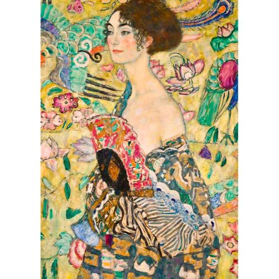 Puzzle Trefl La Dame à l'éventail 1000 pièces