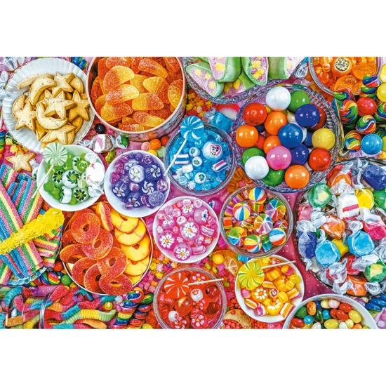 Puzzle Trefl Bonbons Délicieux 1000 Pièces
