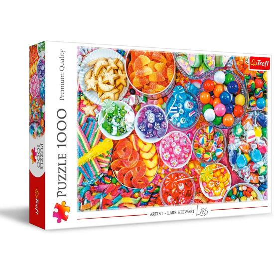 Puzzle Trefl Bonbons Délicieux 1000 Pièces