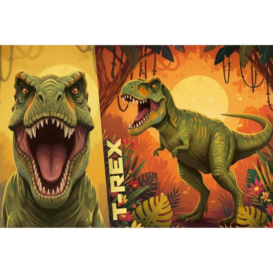 Puzzle Trefl Dino T-Rex XXL 100 pièces