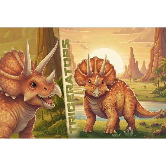 Puzzle Trefl Dino Triceratops XXL 100 pièces