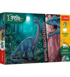 Puzzle Trefl Diplodocus XXL 100 pièces