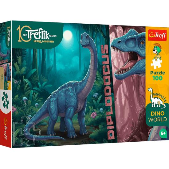 Puzzle Trefl Diplodocus XXL 100 pièces