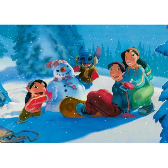 Puzzle Trefl Disney Stitch d’Hiver 1000 Pieces