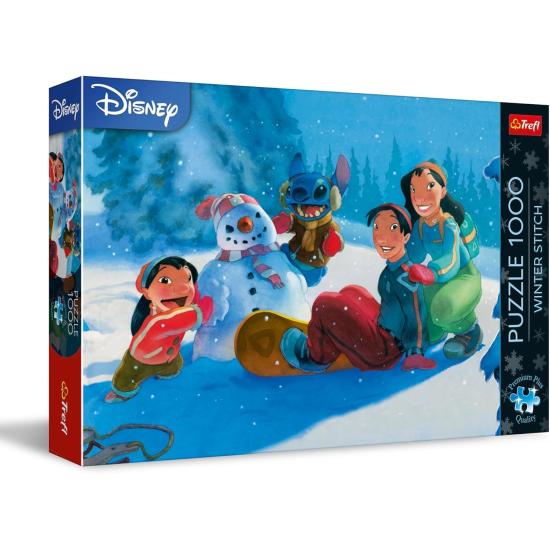 Puzzle Trefl Disney Stitch d’Hiver 1000 Pieces