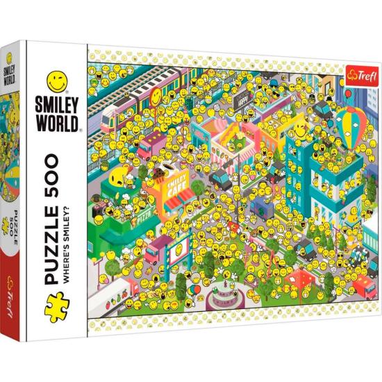 Puzzle Trefl Où est Smiley 500 pièces