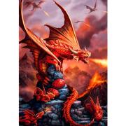 Puzzle Trefl Dragon de feu 1000 pièces