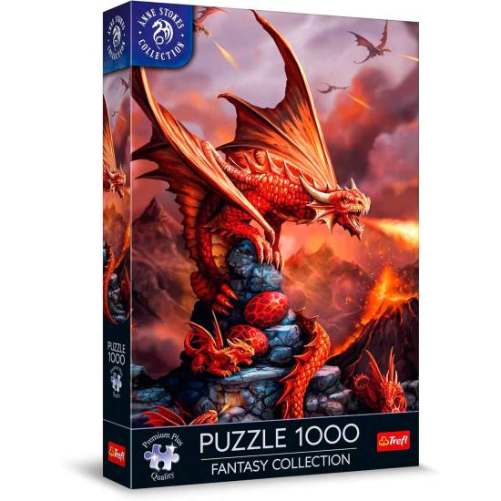 Puzzle Trefl Dragon de feu 1000 pièces
