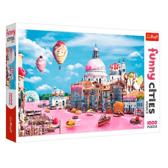 Puzzle Trefl Bonbons à Venise 1000 pièces