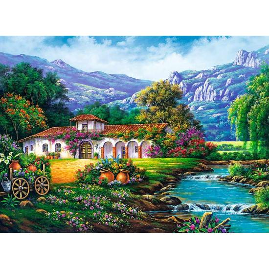 Puzzle Trefl Le Ruisseau de l'Hacienda 3000 Pièces