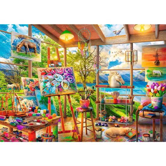 Puzzle Trefl L'art de peindre 2x500 pièces