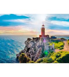 Puzzle Trefl Le phare de Melagavi, Grèce 1000 pièces