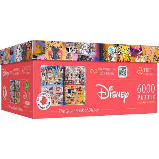 Puzzle Trefl Le Grand Livre de Disney 6000 pièces