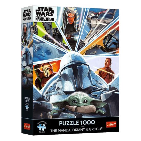 Puzzle Trefl Le Mandalorien: Ensemble Sur La Piste 1000 pièces
