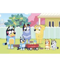 Puzzle Trefl Le Monde Heureux de Bluey XXL 100 pièces