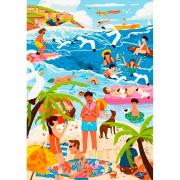 Puzzle Trefl Dans la chaleur de Été 1000 pièces