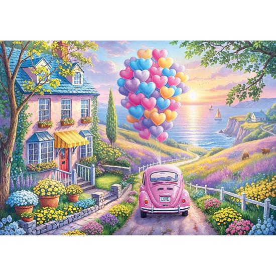 Puzzle Trefl Escapade Romantique 1000 pièces