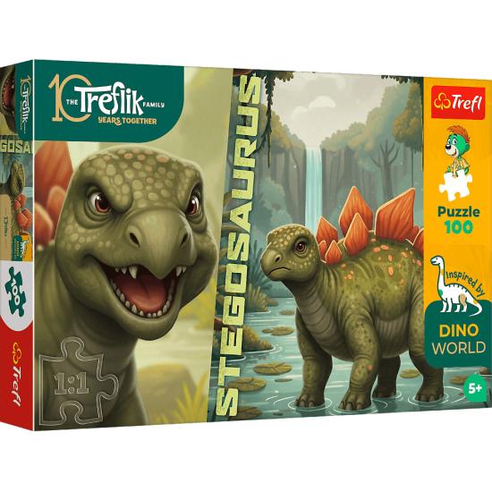 Puzzle Trefl Stégosaure XXL 100 pièces