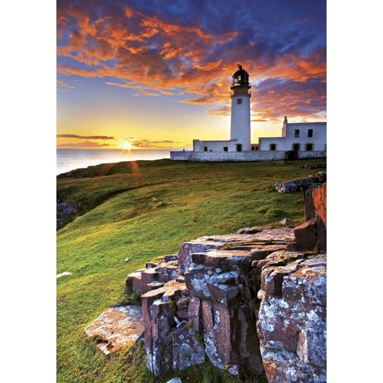 Puzzle Phare de Trefl en Ecosse 1000 pièces