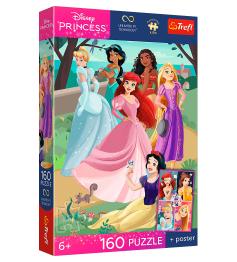 Puzzle Trefl Fête Enchantée Princesse Disney 160 Pcs