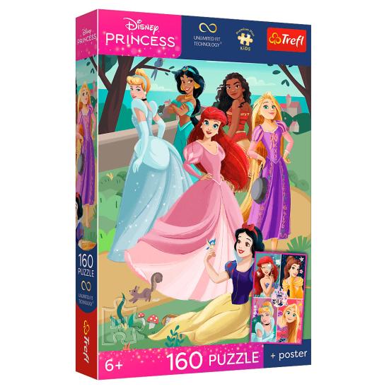 Puzzle Trefl Fête Enchantée Princesse Disney 160 Pcs