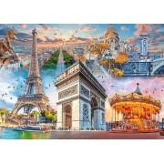 Puzzle Trefl Week-end à Paris 2000 pièces