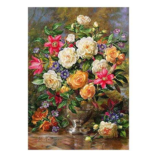 Puzzle Trefl Fleurs pour la Reine Elisabeth 4000 pièces