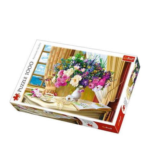 Puzzle Trefl Fleurs du matin 1000 pièces