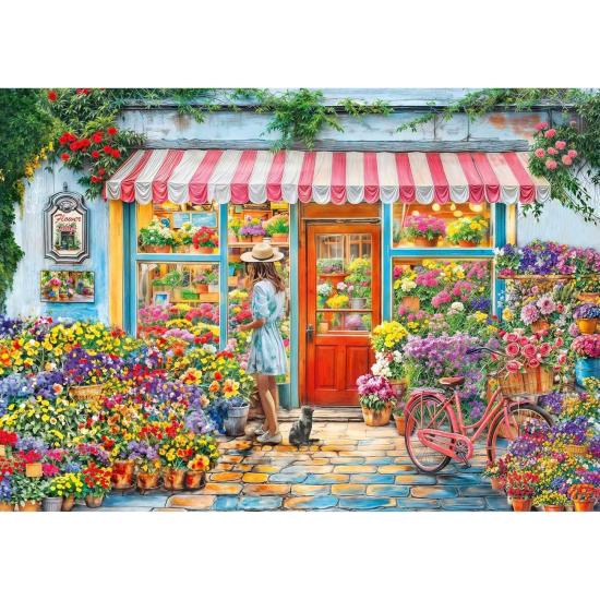Puzzle Trefl Fleuriste 1000 pièce
