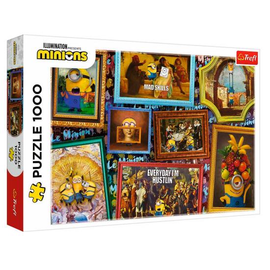 Puzzle Trefl Galerie des Minions de 1000 pièces