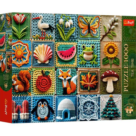 Puzzle Trefl Crochet - Quatre Saisons 1000 pieces