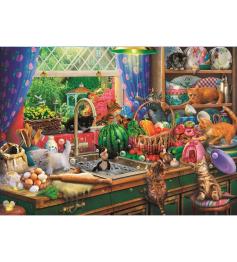 Puzzle Trefl Chatons fauteurs de troubles 1000 pièces
